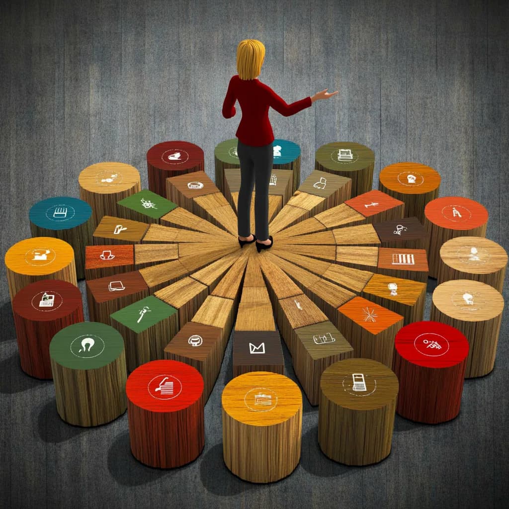 You have to make choices to find your niche